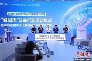 山西发布近视手术大数据统计分析报告 两年手术量增长近65%