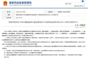 修订这14种药品说明书，涉及儿童用药