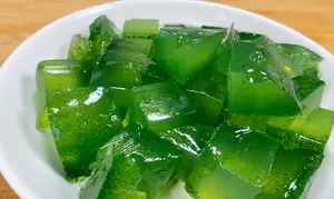 不起眼的叶子，煮一煮立马变果冻！清热解毒，经常上火要多吃！