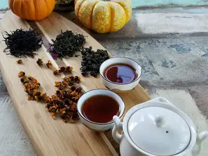 「品味金香玉，享受茶香的美好」