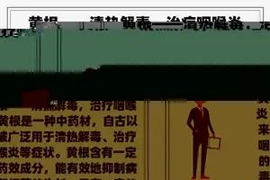 黄根——清热解毒，治疗咽喉炎