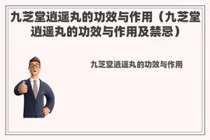 九芝堂逍遥丸的功效与作用（九芝堂逍遥丸的功效与作用及禁忌）